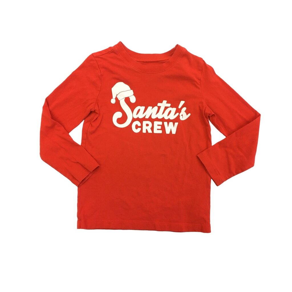 Long Sleeve Shirt (Santa), Boy, Size: 5t