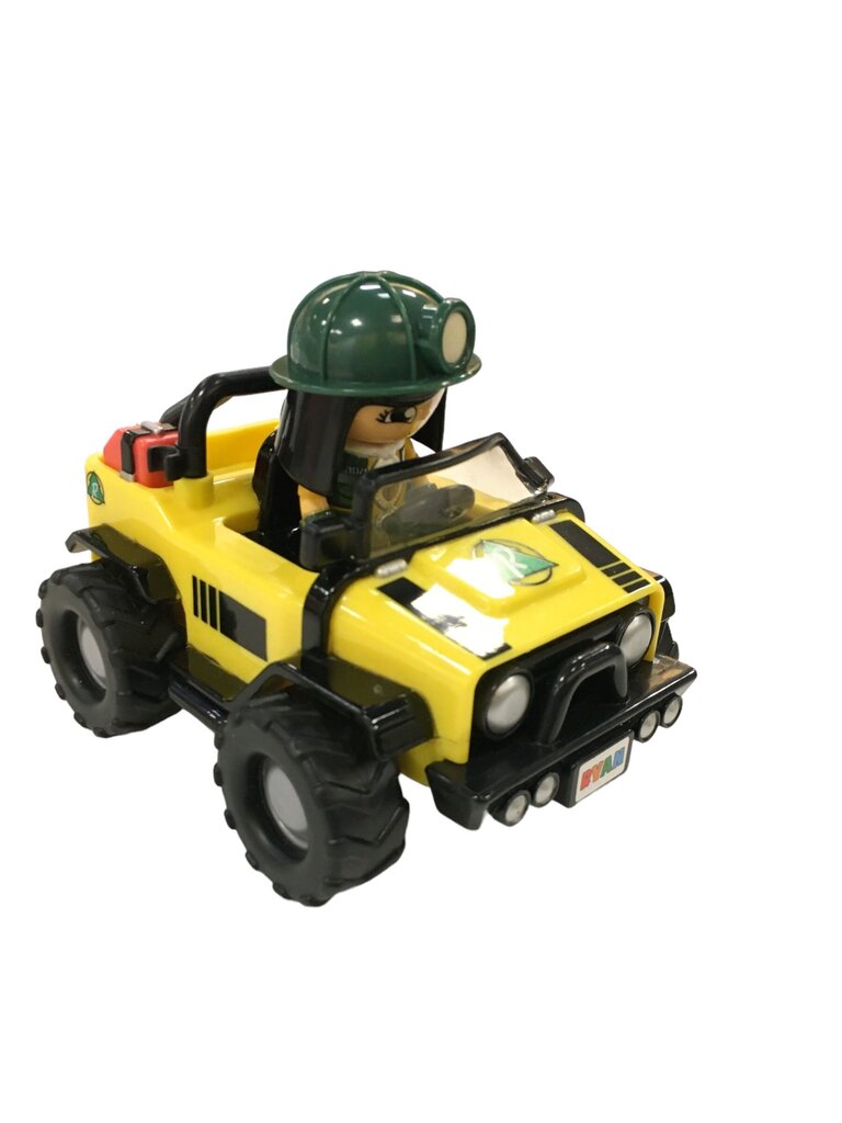 Yellow Jeep, Toys, Size: -