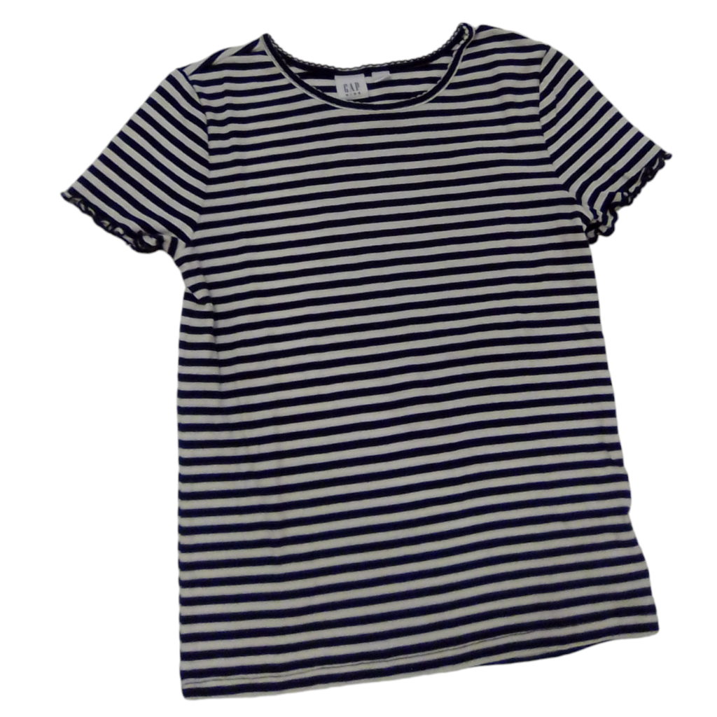 Shirt: Strips, Girl, Size: 8