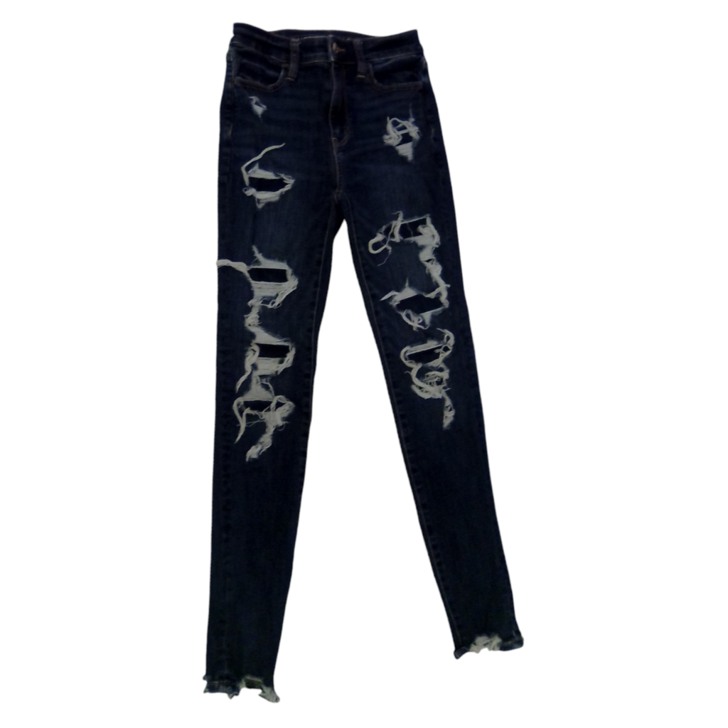Jeans: Ripped, Womens, Size: S