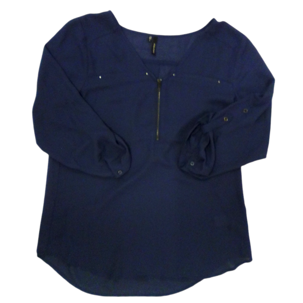 LS Shirt:Blue Sheer, Womens, Size: S