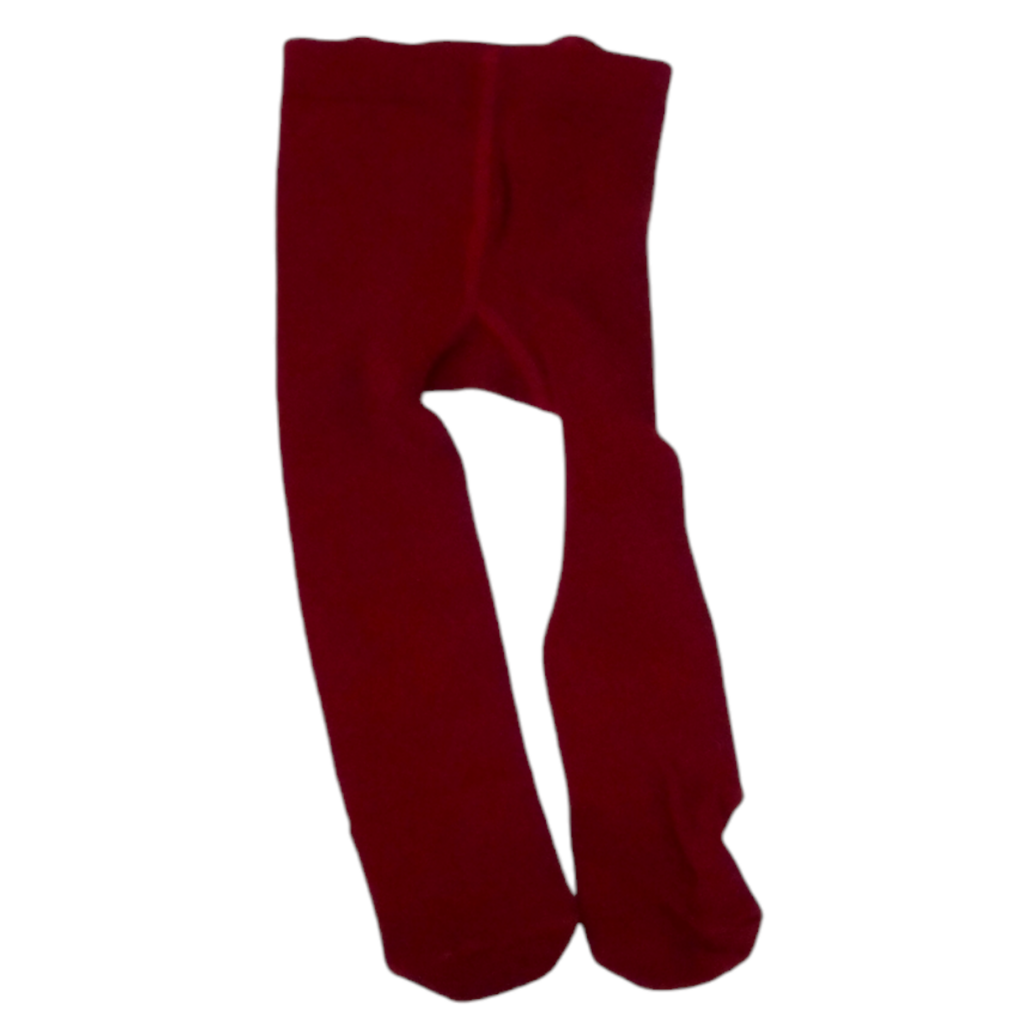 Tights: Red, Girl, Size: 9m