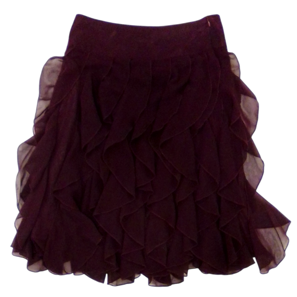 Skirt (Maroon), Womens, Size: Xs