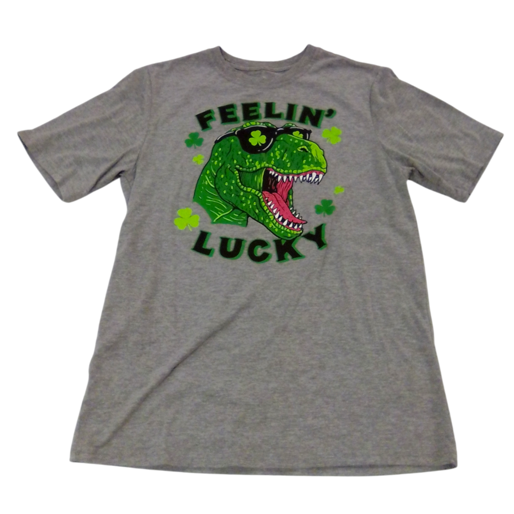 Shirt (Dinosaur/Lucky), Boy, Size: 18
