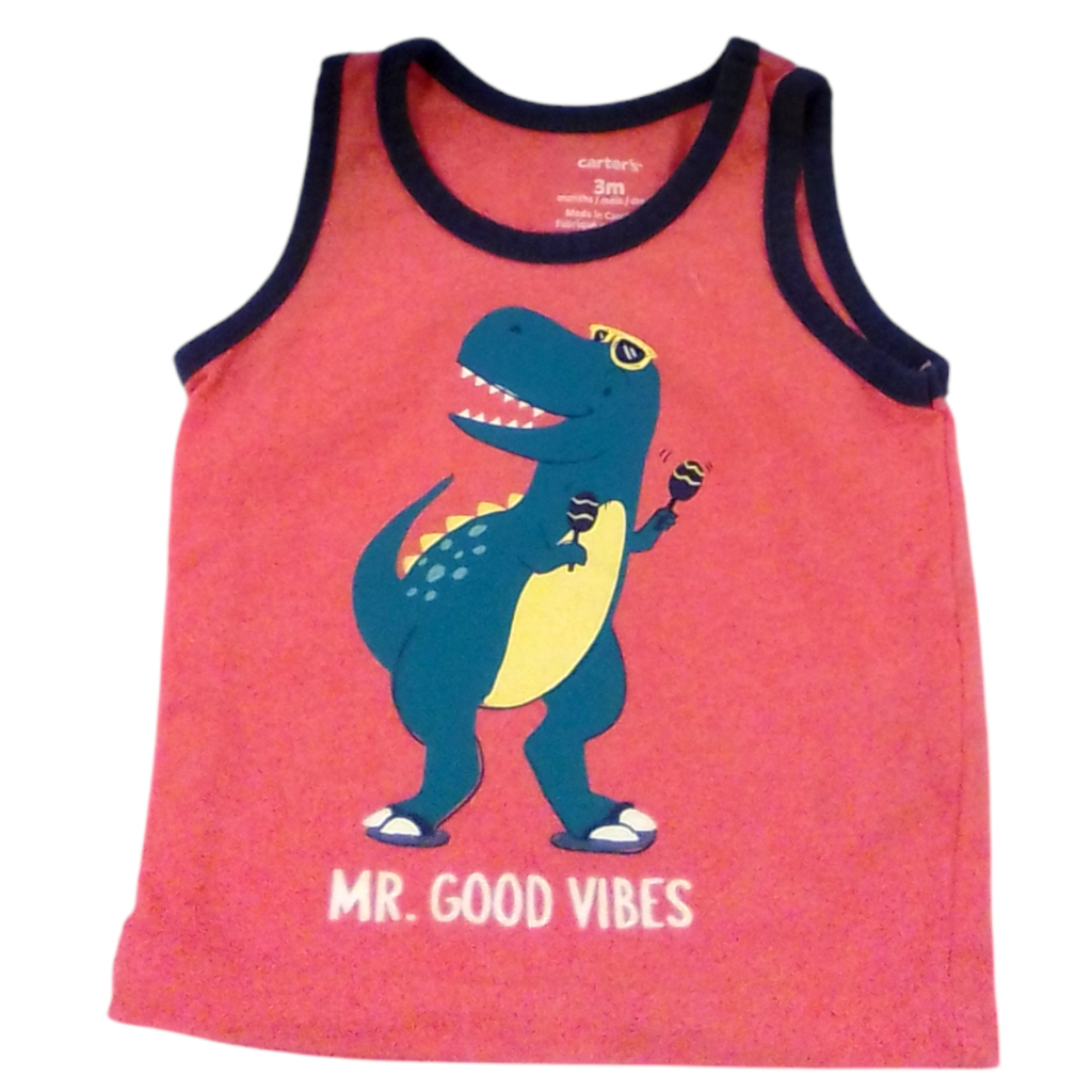 Tank: Mr. Good Vibes, Boy, Size: 3m