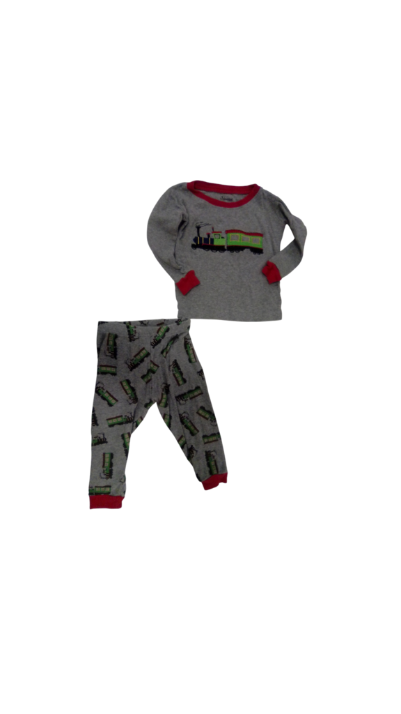 2pc Sleeper:Trains, Boy, Size: 12/18m