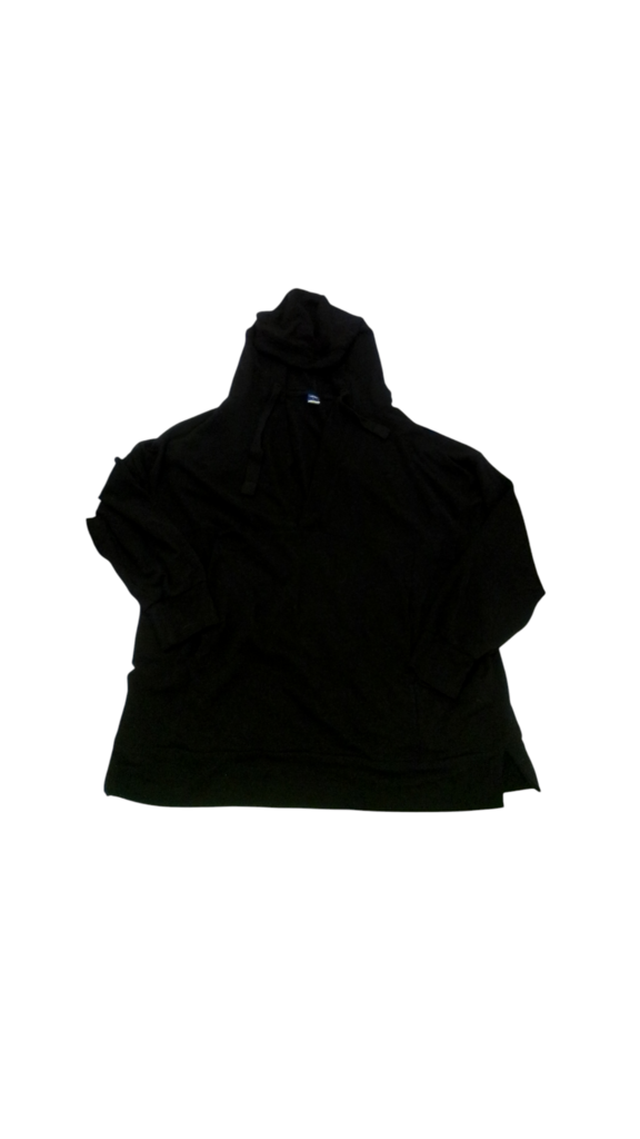 Black Hoodie, Womens, Size: L