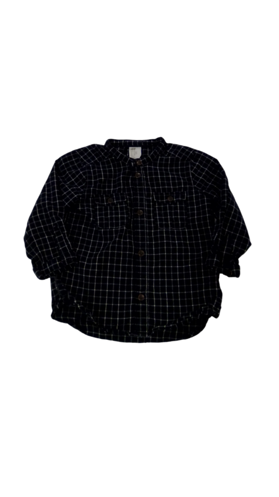 Long Sleeve Shirt: Blue, Boy, Size: 9/12m