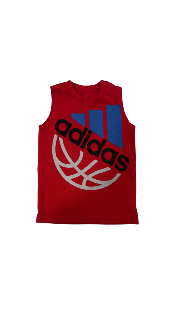Athletic Tank Top: Red, Boy, Size: 6