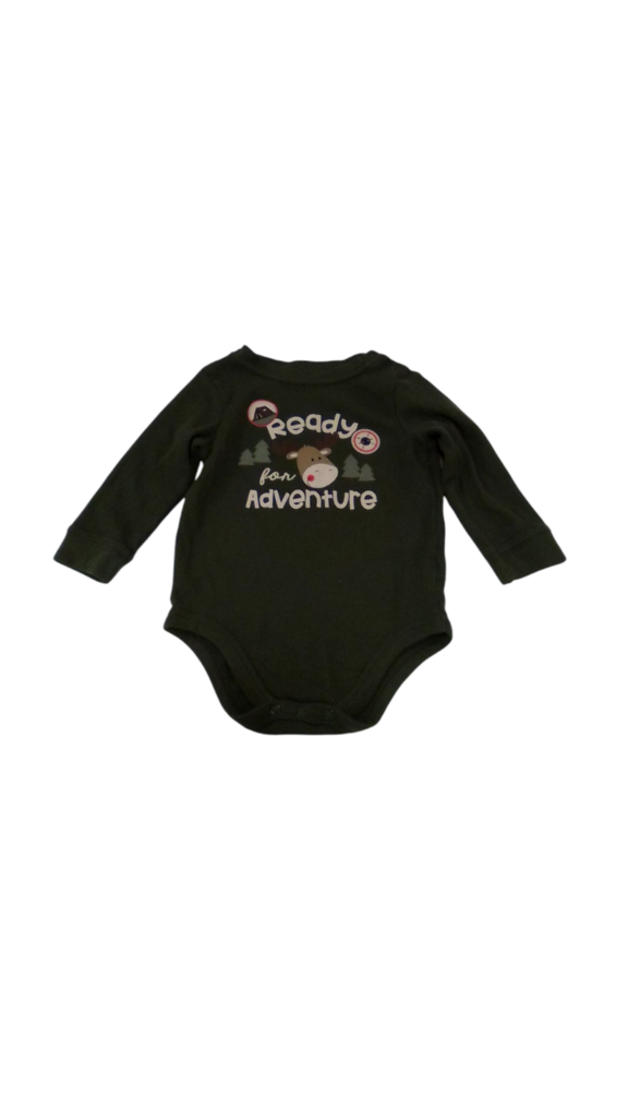 Long Sleeve Onesie: DkG, Boy, Size: 24m