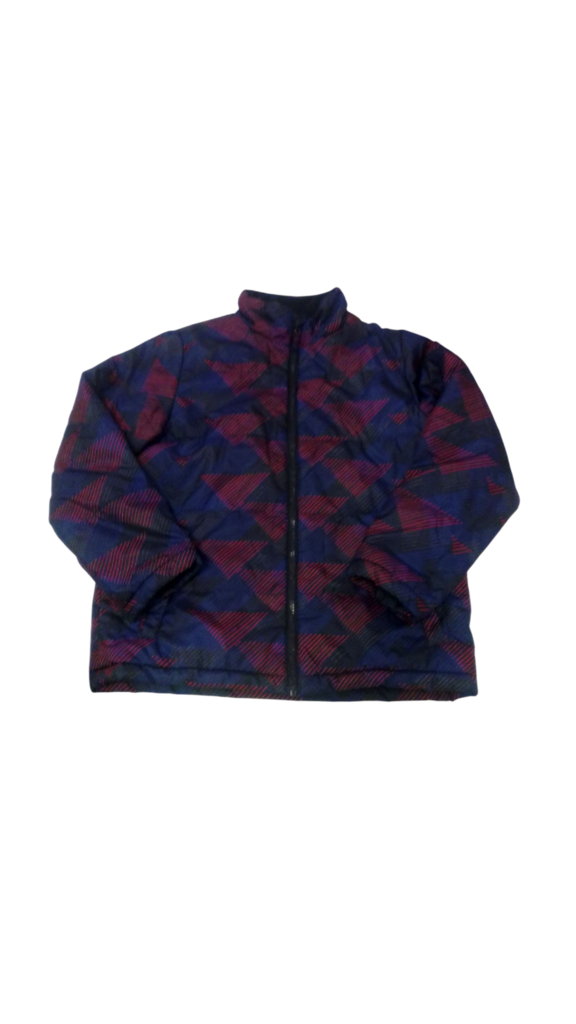Jacket:Red/Blue Pattern, Boy, Size: 10/12