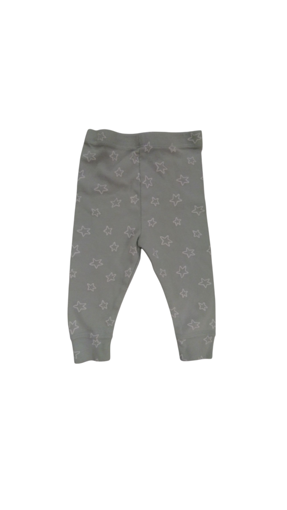 Leggings: Green & Stars, Girl, Size: 3/6m
