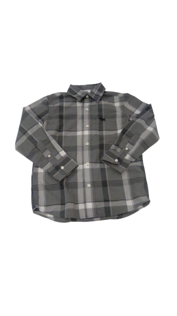 Long Sleeve Shirt: BK Pla, Boy, Size: 8