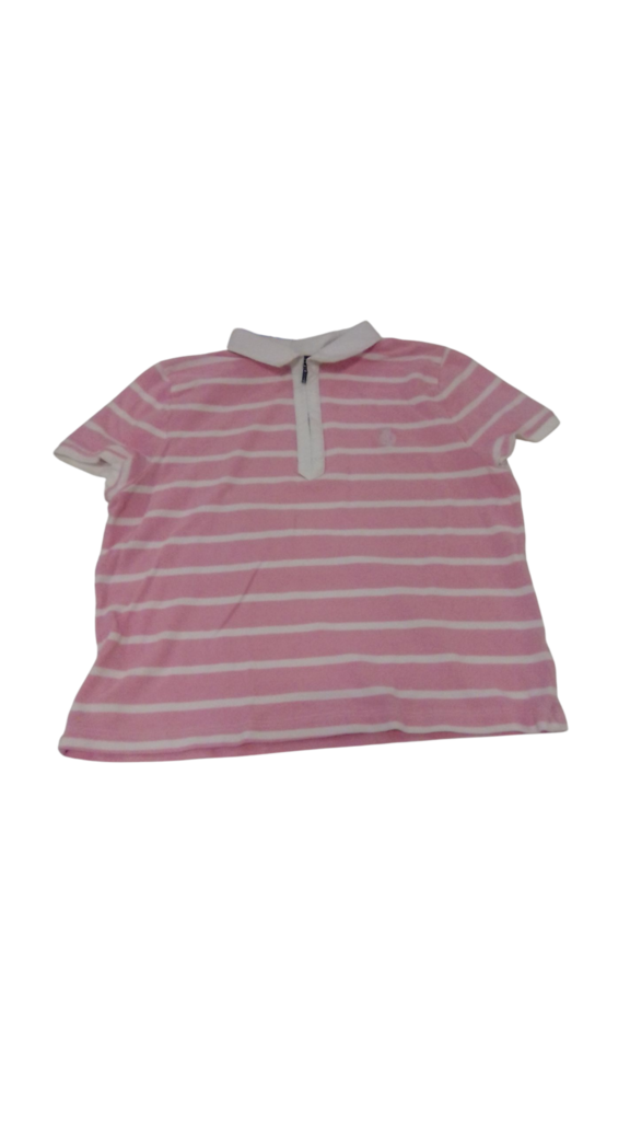 Shirt: Pink Zipper, Womens, Size: L