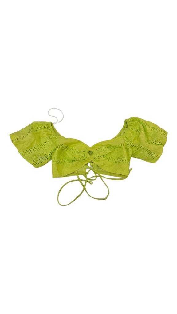 Halter Top: Lime Green, Womens, Size: XS