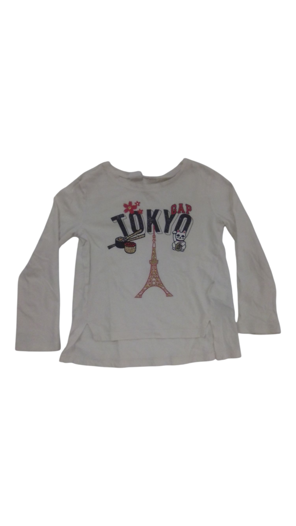 LS Shirt: Tokyo, Girl, Size: 4