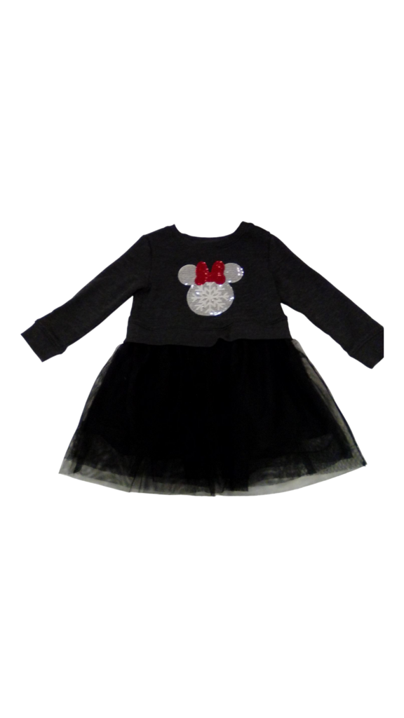 Long Sleeve Dress:Minnie, Girl, Size: 2t