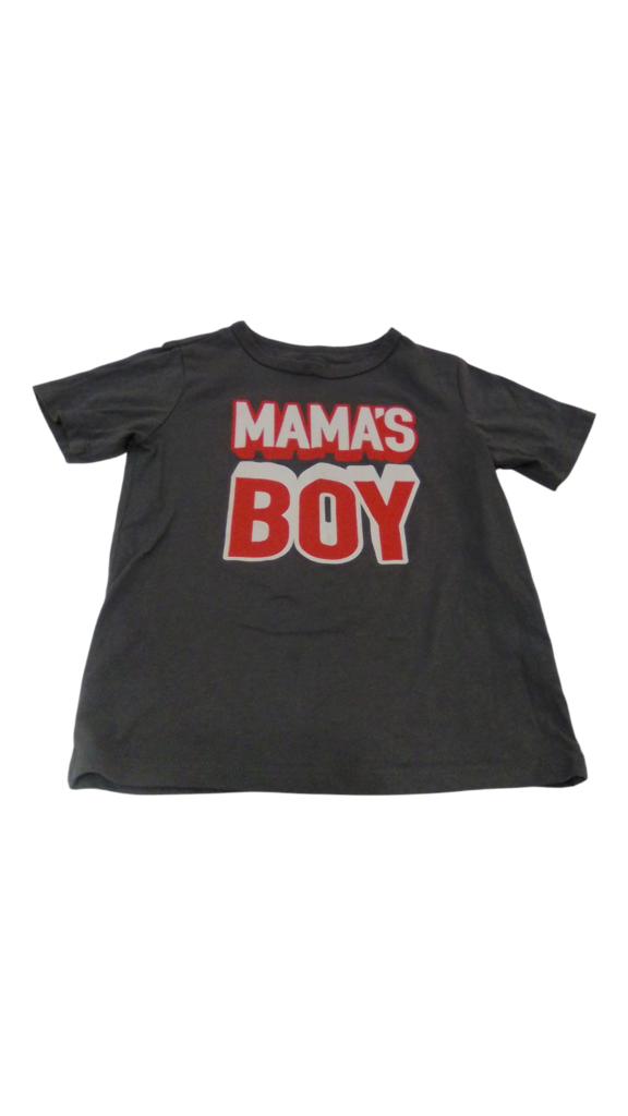 Shirt: Mamas Boy, Boy, Size: 5t