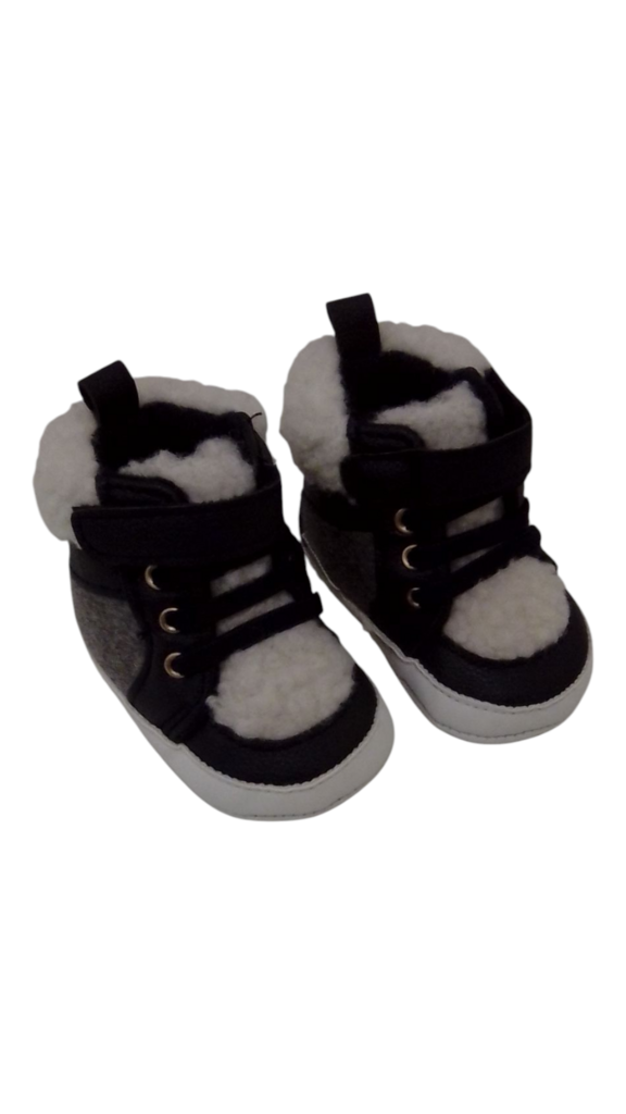 Blue/Grey Sneakers, Boy, Size: 3/6m