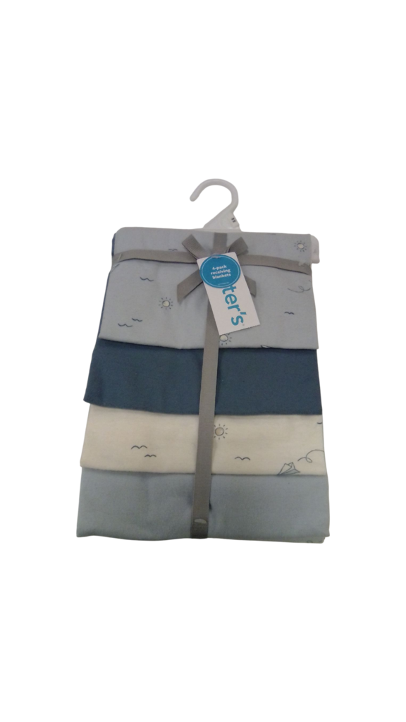 4pk Receiving Blankets Bl, Boy, Size: OS