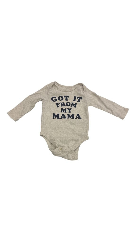 Long Sleeve onesie - Got it From My Mama