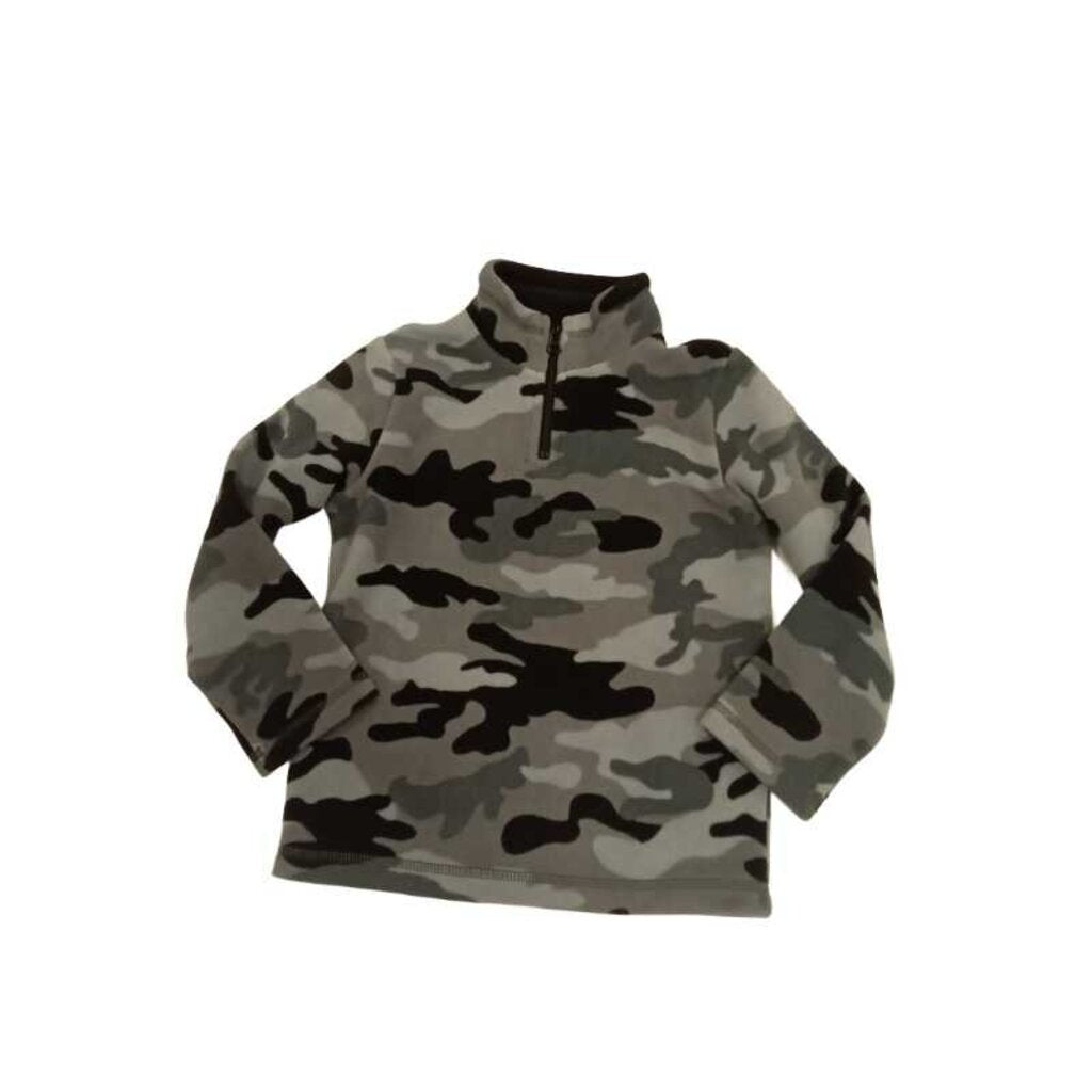 Long Sleeve: 1/4 Zip Fleece Camo
