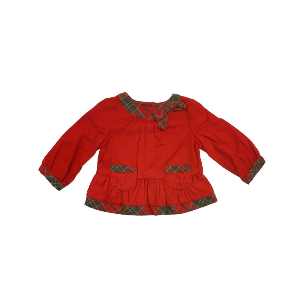 Long Sleeve Shirt, Size: 12/18m, Color: Girl