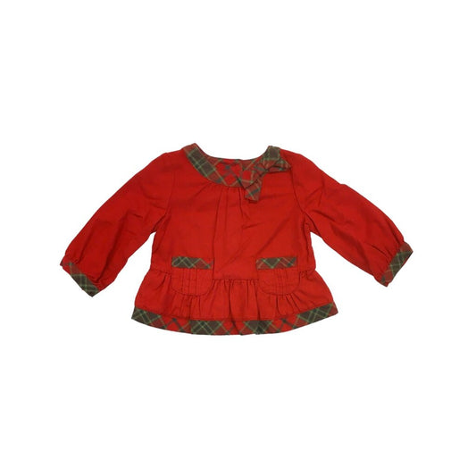 Long Sleeve Shirt, Size: 12/18m, Color: Girl