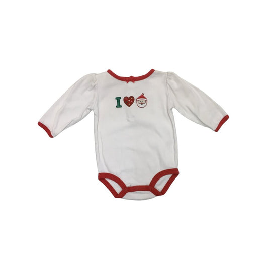 Long Sleeve Onesie, Size: 6m, Color: Girl