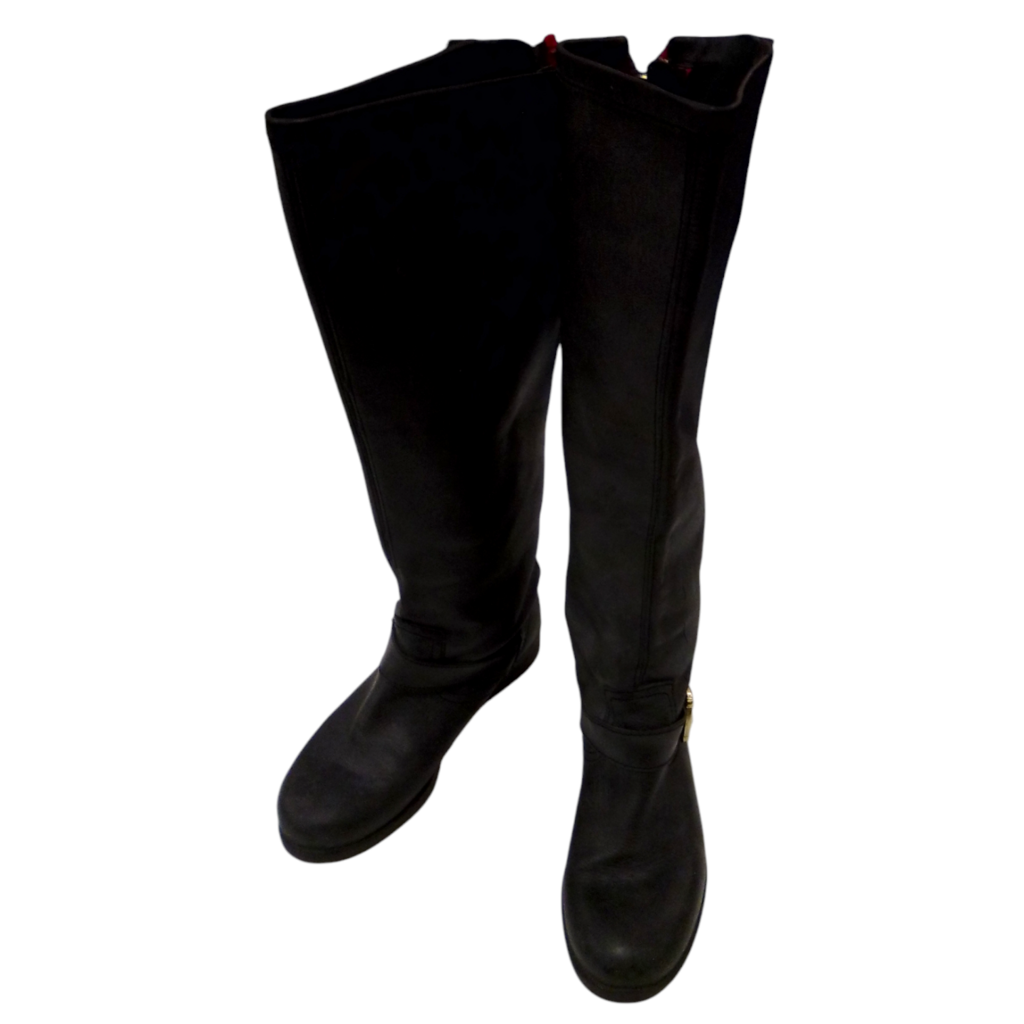 Riding Boots/ Black, Womens, Size: 8.5