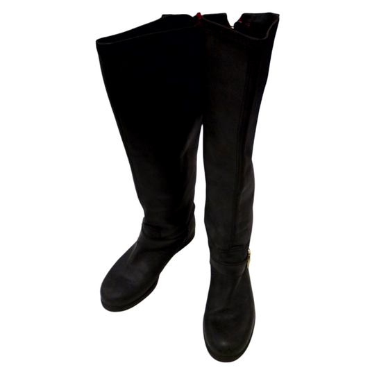 Riding Boots/ Black, Womens, Size: 8.5