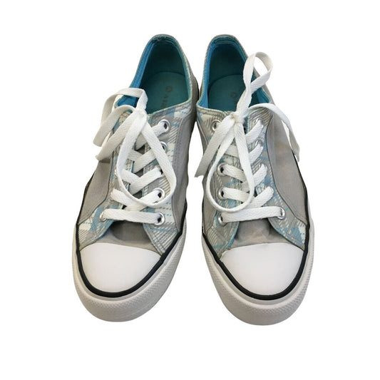 Shoes (Grey/Teal), Girl, Size: 7y