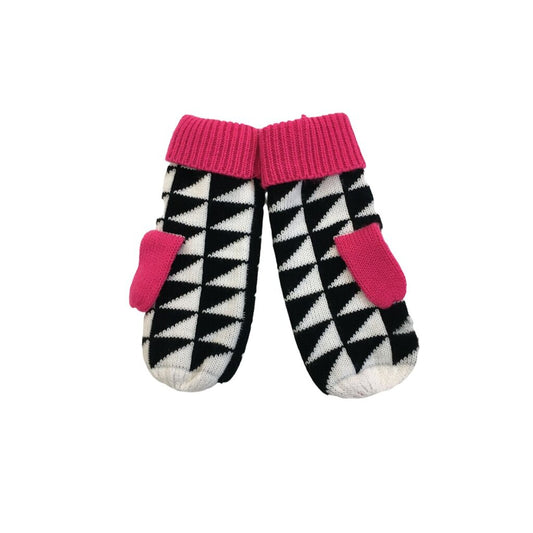 Gloves (Black/Pink/White), Girl