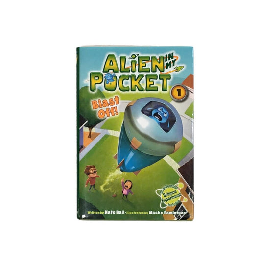 Alien In My Pocket Blast Off, Book