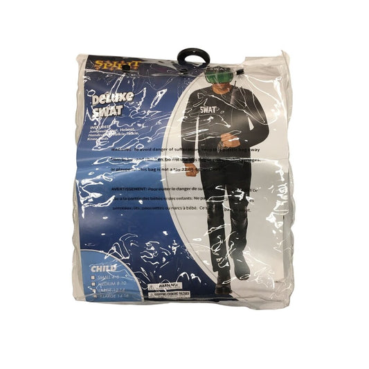 Costume: Deluxe Swat, Boy, Size: 14/16
