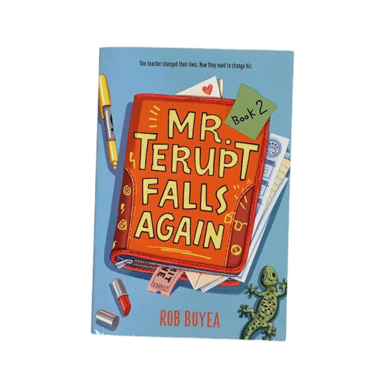 Mr Terupt Falls Again, Book