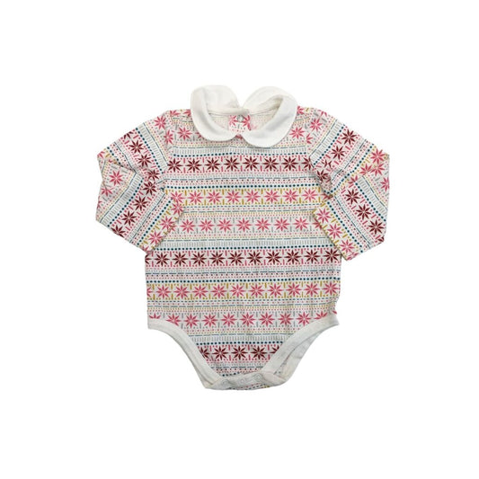 Long Sleeve Onesie, Girl, Size: 6/9m