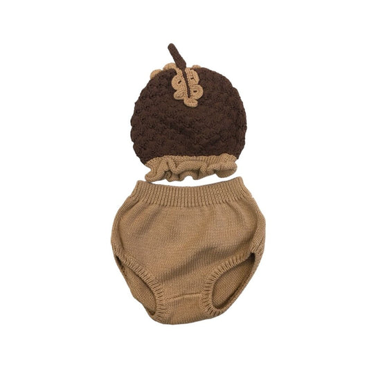 Costume: 2pc Acorn, Girl, Size: 6/12m
