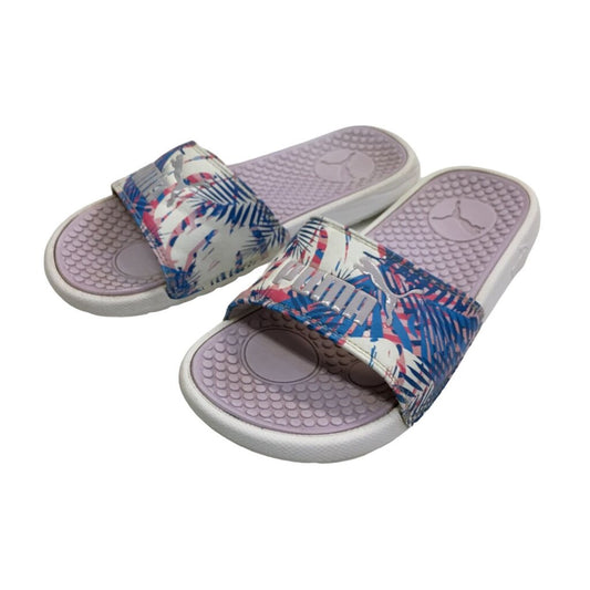 Shoes (Slides/Purple), Girl, Size: 6y