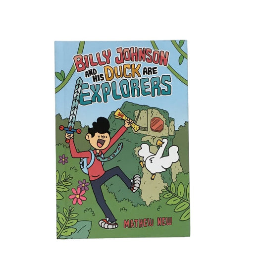 Billy Johnson And His Duck Are Explorers, Book