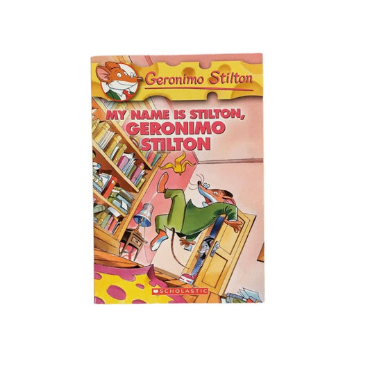 My Name Is Stilton Geronimo Stilton, Book
