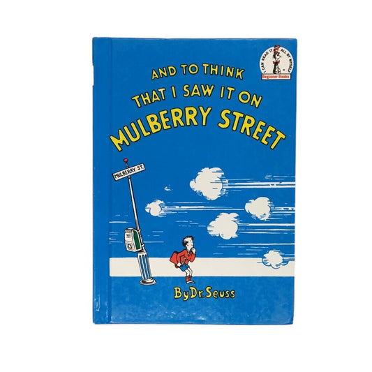 And To Think I Saw It On Mulberry Street, Book