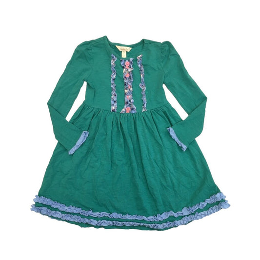 Long Sleeve Dress, Girl, Size: 4