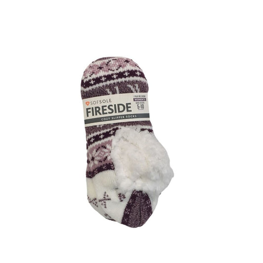 Socks (Slipper/Purple) NWT, Womens, Size: 5/10