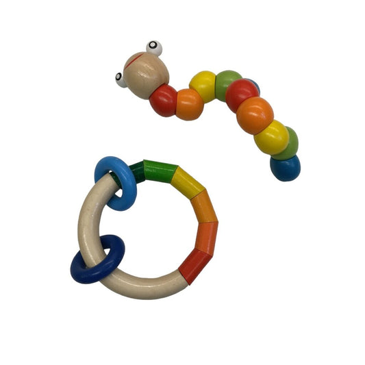 2pc Caterpiller/Ring, Toys