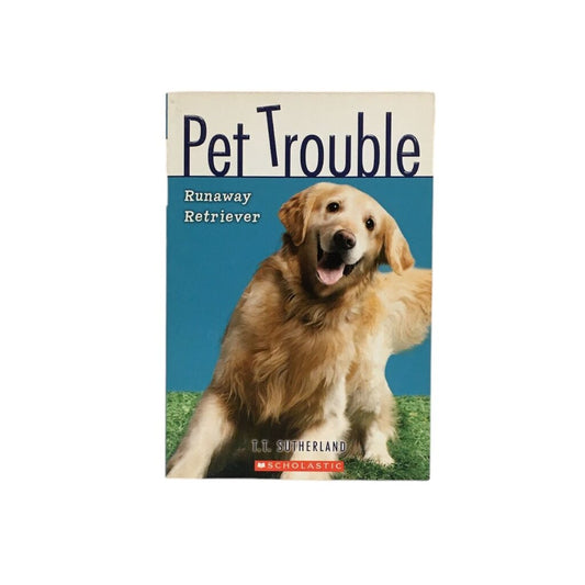 Pet Trouble Runaway Retriever, Book