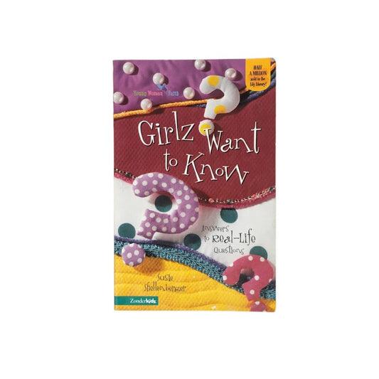 Girlz Want To Know, Book