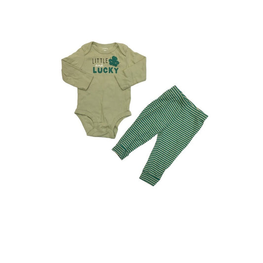2pc Long Sleeve Onesie/Pants, Boy, Size: 9m
