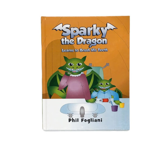 Sparky The Dragon Learns To Brush His Teeth, Book