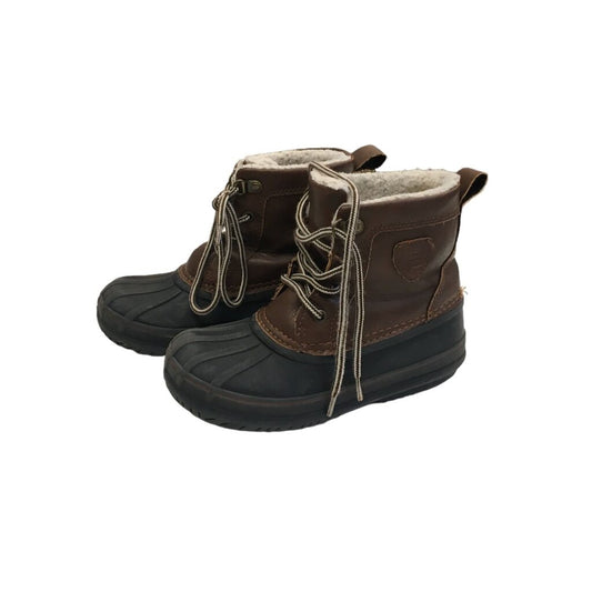 Shoes (Boots/Brown), Boy, Size: 1y